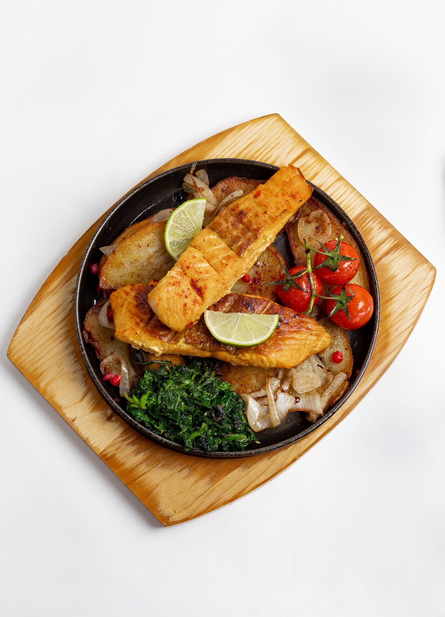 A healthy plate of food